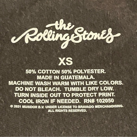 Rolling Stones Hearts Graphic Sweatshirt - Picture 16 of 16